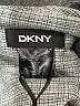 DKNY Checkered-gingham Gray Casual Dress Size 4 - photo 7