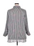 Joan Rivers 100% Polyester Checkered-gingham Silver 3/4 Sleeve Blouse Size 20w - photo 2