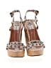 Lanvin Silver Ivory Sandals Size EU 38 1/2 - photo 2