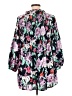 Caffé Marrakesh Floral Black 3/4 Sleeve Blouse Size L - photo 2