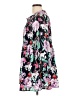 Caffé Marrakesh Floral Black 3/4 Sleeve Blouse Size L - photo 5