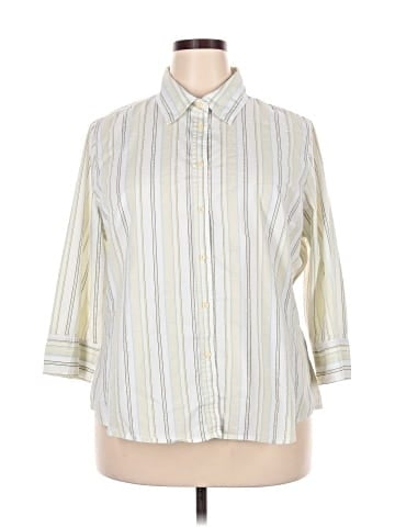 Merona 3/4 Sleeve Button-Down Shirt (view 1)