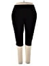 Susan Graver Color Block Black Active Pants Size XL - photo 1