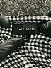 The Limited Houndstooth Black Long Sleeve Button-Down Shirt Size L - photo 7