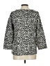 Cynthia Rowley Animal Print Silver Pullover Sweater Size L - photo 2