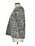 Cynthia Rowley Animal Print Silver Pullover Sweater Size L - photo 5