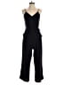 Ann Taylor LOFT 100% Polyester Solid Black Jumpsuit Size 2 - photo 1