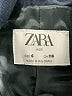 Zara Kids 100% Polyester Chevron-herringbone Blue Blazer Size 6 - photo 3