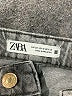 Zara Chevron-herringbone Gray Jeans Size 0 - photo 7