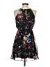 Fortune + Ivy 100% Polyester Floral Black Casual Dress Size S - photo 2