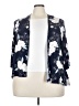 Torrid Floral Blue Kimono Size 3X Plus (3) - photo 1
