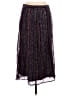 Monsoon 100% Polyester Paisley Burgundy Casual Skirt Size 8 - photo 2