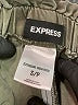 Express 100% Lyocell Gray Cargo Pants Size S - photo 7