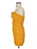 Shein 100% Polyester Yellow Cocktail Dress Size 4 - photo 5