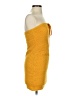 Shein 100% Polyester Yellow Cocktail Dress Size 4 - photo 4