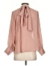 Unbranded 100% Polyester Pink 3/4 Sleeve Blouse Size XS - photo 2