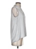 Go By Go Silk 100% Silk Silver Sleeveless Silk Top Size XS - photo 4