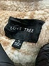Love Tree 100% Polyester Plaid Tan Coat Size S - photo 6