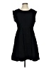 Dear John Solid Black Casual Dress Size S - photo 1