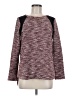 Sanctuary Tweed Burgundy Pullover Sweater Size M - photo 1