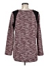 Sanctuary Tweed Burgundy Pullover Sweater Size M - photo 2