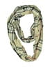 V.Fraas 100% Polyester Plaid Green Tan Scarf One size - photo 1