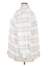 Angels Plaid Ivory 3/4 Sleeve Blouse Size 3X - photo 5