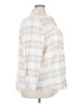 Angels Plaid Ivory 3/4 Sleeve Blouse Size 3X - photo 4