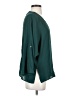 Cynthia Steffe 100% Polyester Teal 3/4 Sleeve Blouse Size S - photo 4