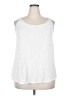 Torrid 100% Rayon White Sleeveless Blouse Size 2X Plus (2) - photo 1