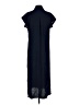 DKNY 100% Polyester Solid Blue Casual Dress Size 2 - photo 2