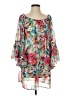 Bleu Rod Beattie 100% Polyester Teal Pink 3/4 Sleeve Blouse Size S - photo 1