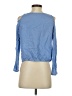 MNG 100% Viscose Blue Long Sleeve Blouse Size XS - photo 2