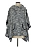 Ruby Rd. Gray Poncho Size M - photo 1