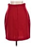Sisley Solid Red Formal Skirt Size 32 waist - photo 2
