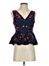 J.Crew Blue Sleeveless Blouse Size 00 - photo 1