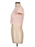 Flirtitude Pink Short Sleeve Top Size L - photo 5