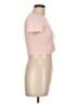Flirtitude Pink Short Sleeve Top Size L - photo 4