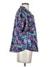 Umgee 100% Polyester Animal Print Blue Short Sleeve Blouse Size S - photo 4