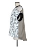 Alfani 100% Polyester Silver Sleeveless Blouse Size 8 - photo 5