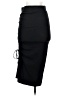 Michael Stars Solid Black Casual Skirt Size XS - photo 2