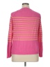 525 America 100% Rayon Color Block Pink Pullover Sweater Size XL - photo 2