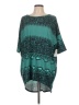 Lularoe Graphic Teal Casual Dress Size L - photo 1