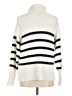 Cynthia Rowley TJX Stripes Ivory White Pullover Sweater Size M - photo 2