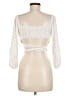 Shein Ivory 3/4 Sleeve Blouse Size M - photo 2