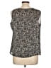Elementz Gray Sleeveless Blouse Size L - photo 2