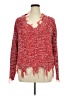 Polly & Esther Tweed Red Pullover Sweater Size XL - photo 1