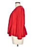 Ann Taylor LOFT 100% Rayon Red Long Sleeve Blouse Size L (petite) - photo 5