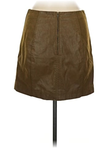Free People Faux Leather Skirt (view 2)