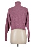 Sugar Moon 100% Polyester Purple Turtleneck Sweater Size M - photo 2